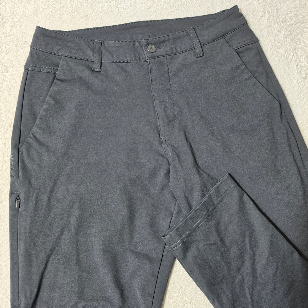 BYLT Everyday Pant 2.0 Mens 33/30 Grey Stretch Slim Fit MINT